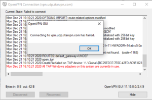 All tap windows adapters on this system are currently in use openvpn как исправить