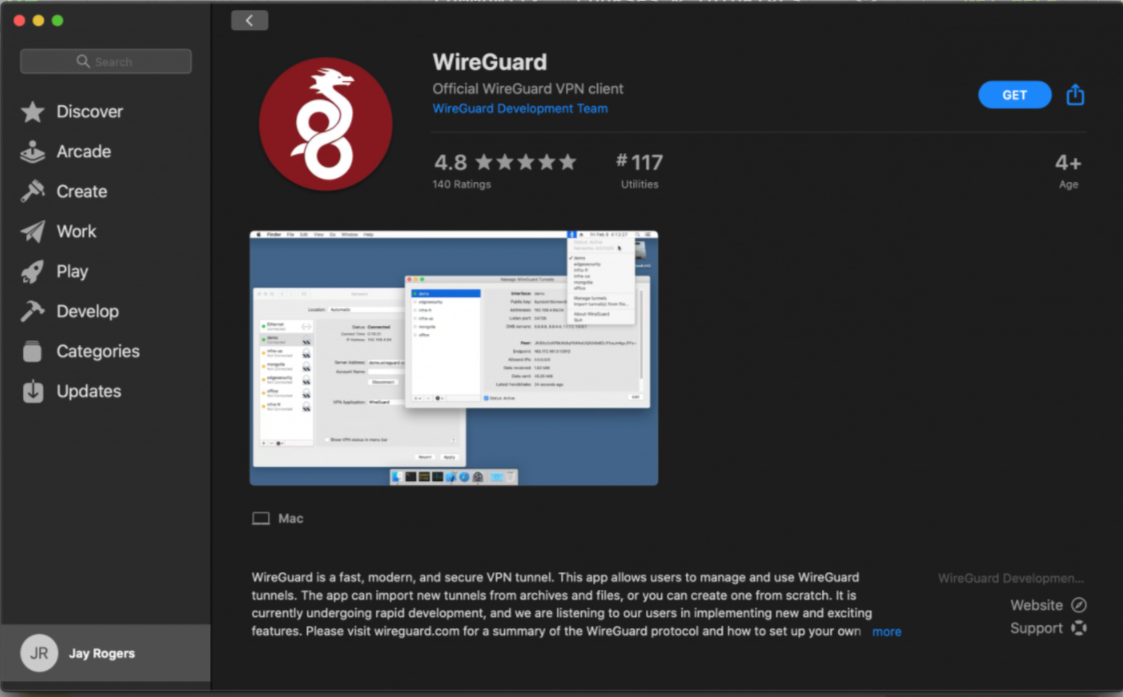 Wireguard настройка mac os